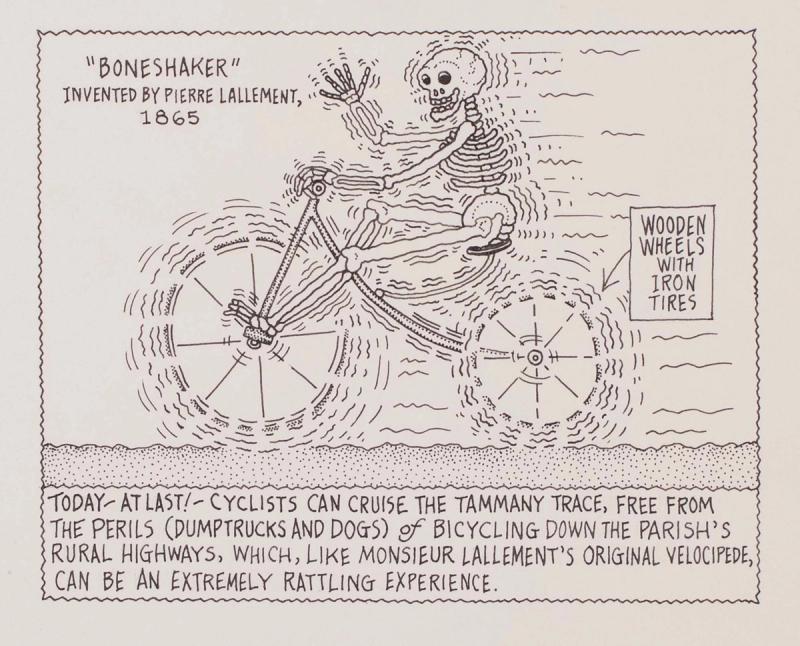 Today - At Last!  Cyclists can Cruise The St. Tammany Trace