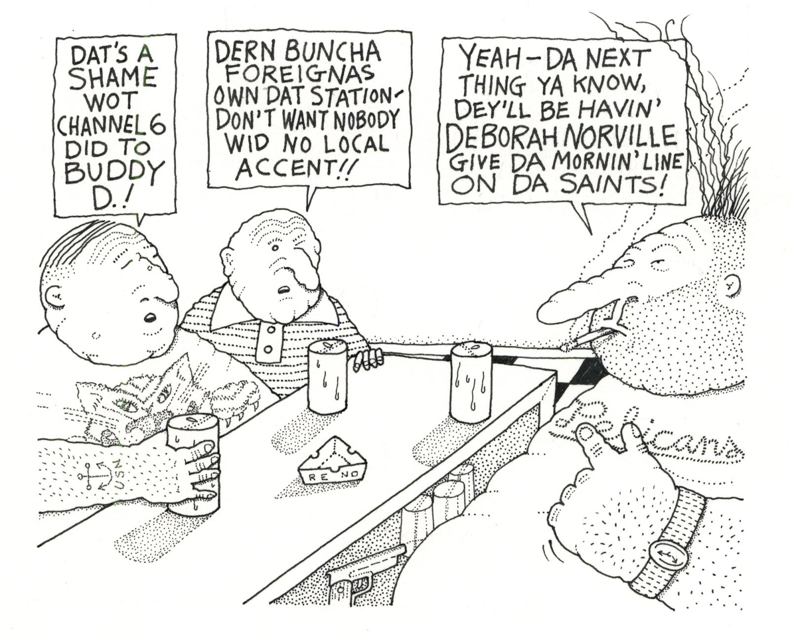 Dat's A Shame Wot Channel 6 Did to Buddy D!
