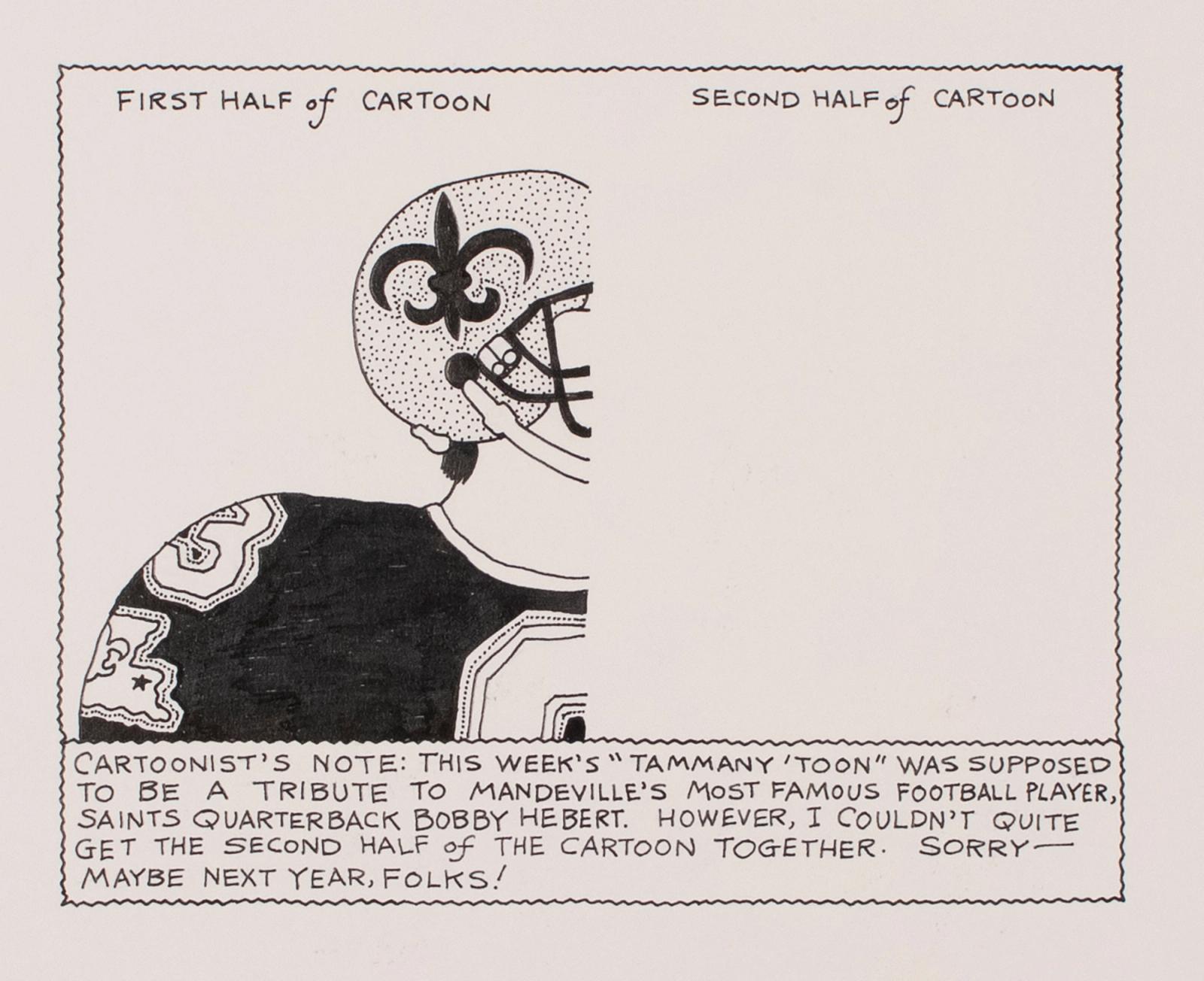 1st half of cartoon quarterback