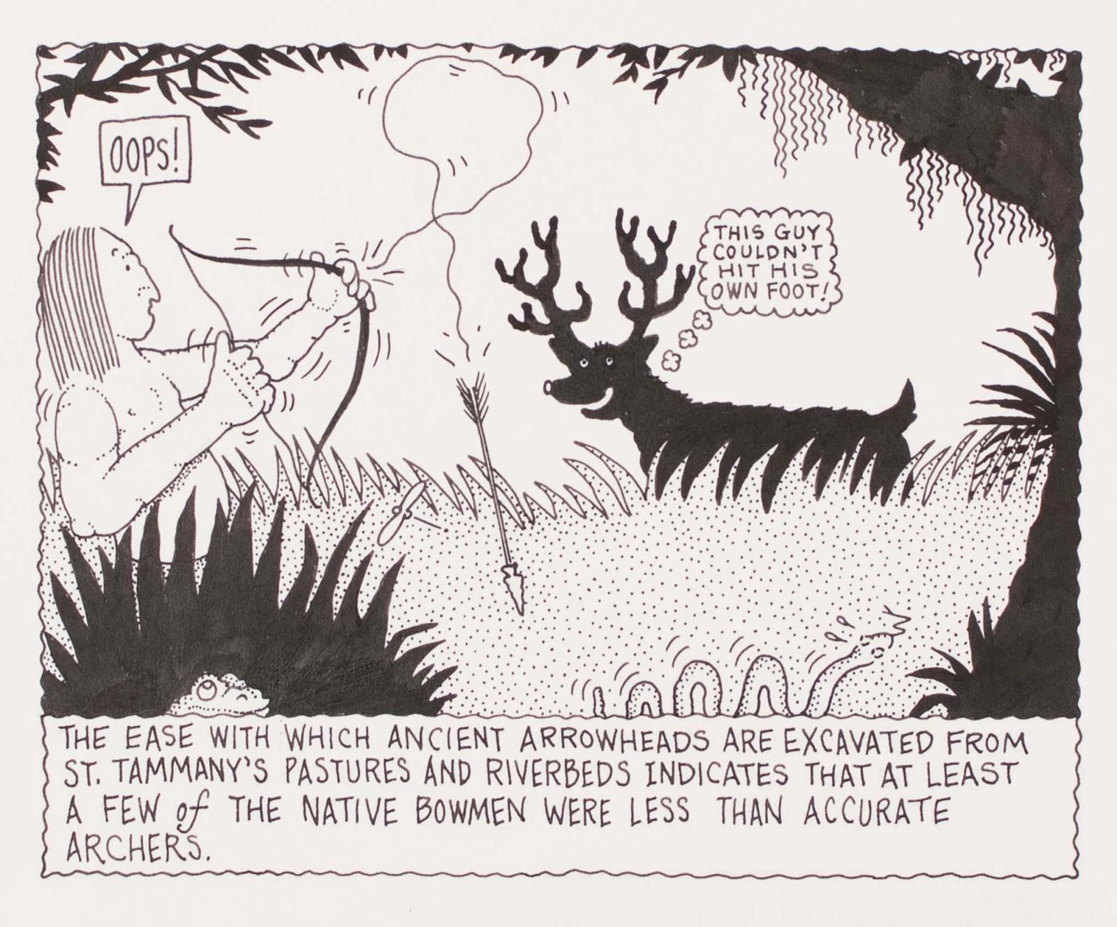 The Ease With Which Ancient Arrowheads Are Excavated From St. Tammany's Pastures