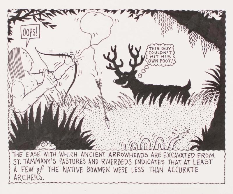 The Ease With Which Ancient Arrowheads Are Excavated From St. Tammany's Pastures