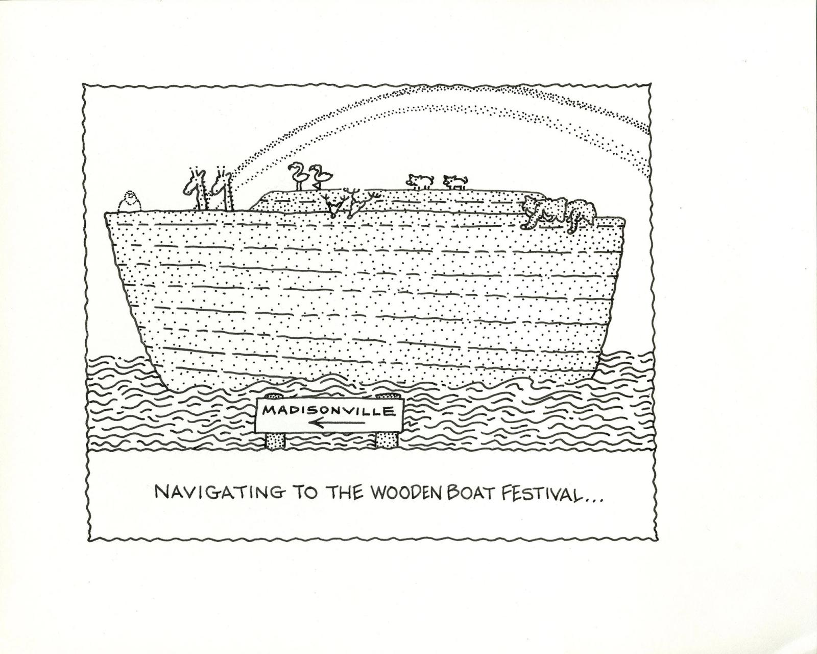 Navigating To The Wooden Boat Festival