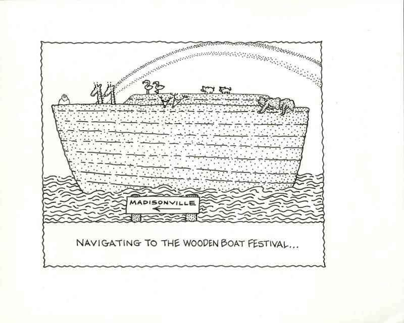 Navigating To The Wooden Boat Festival