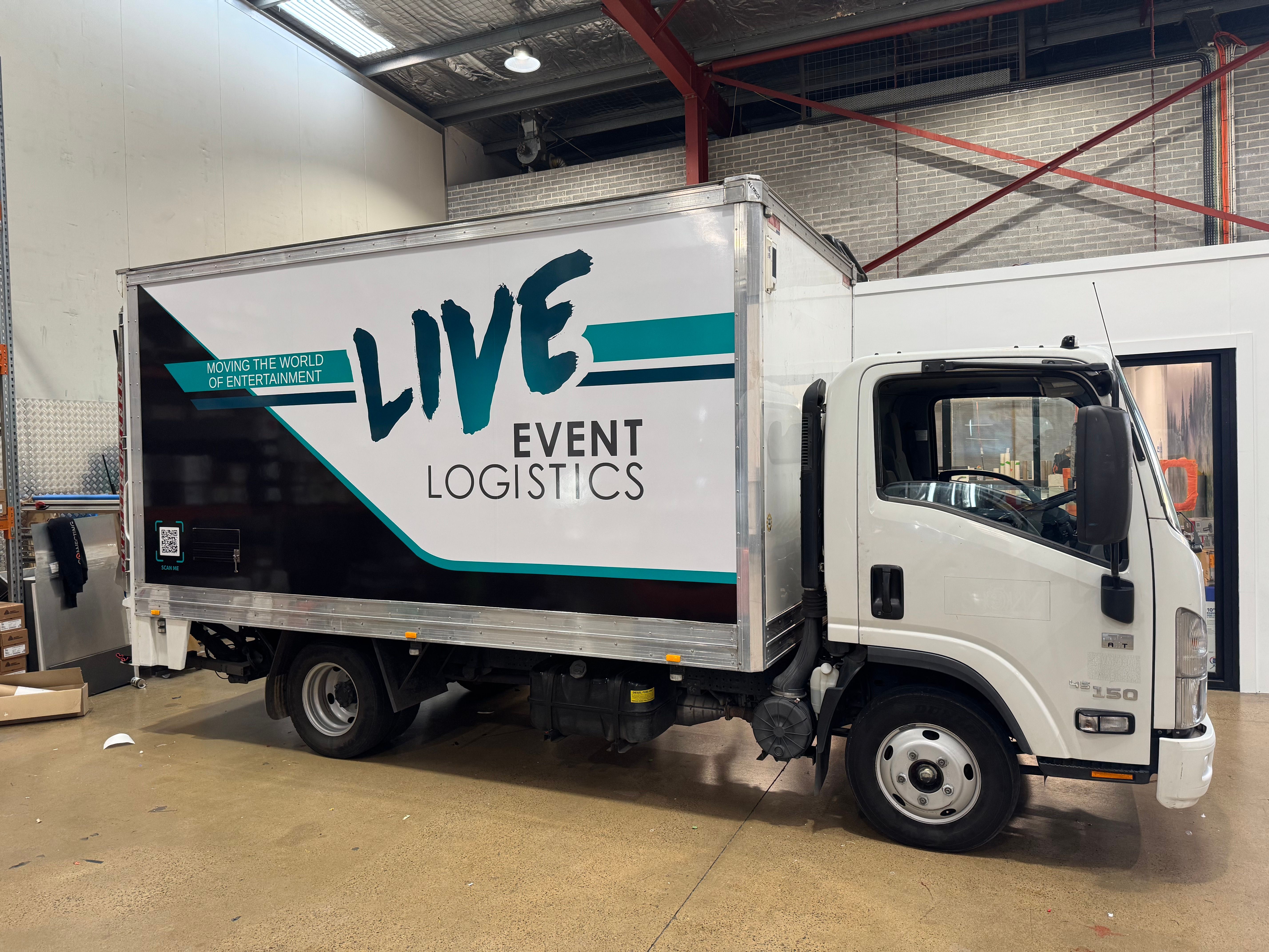 Live Event Logistics Truck Decals