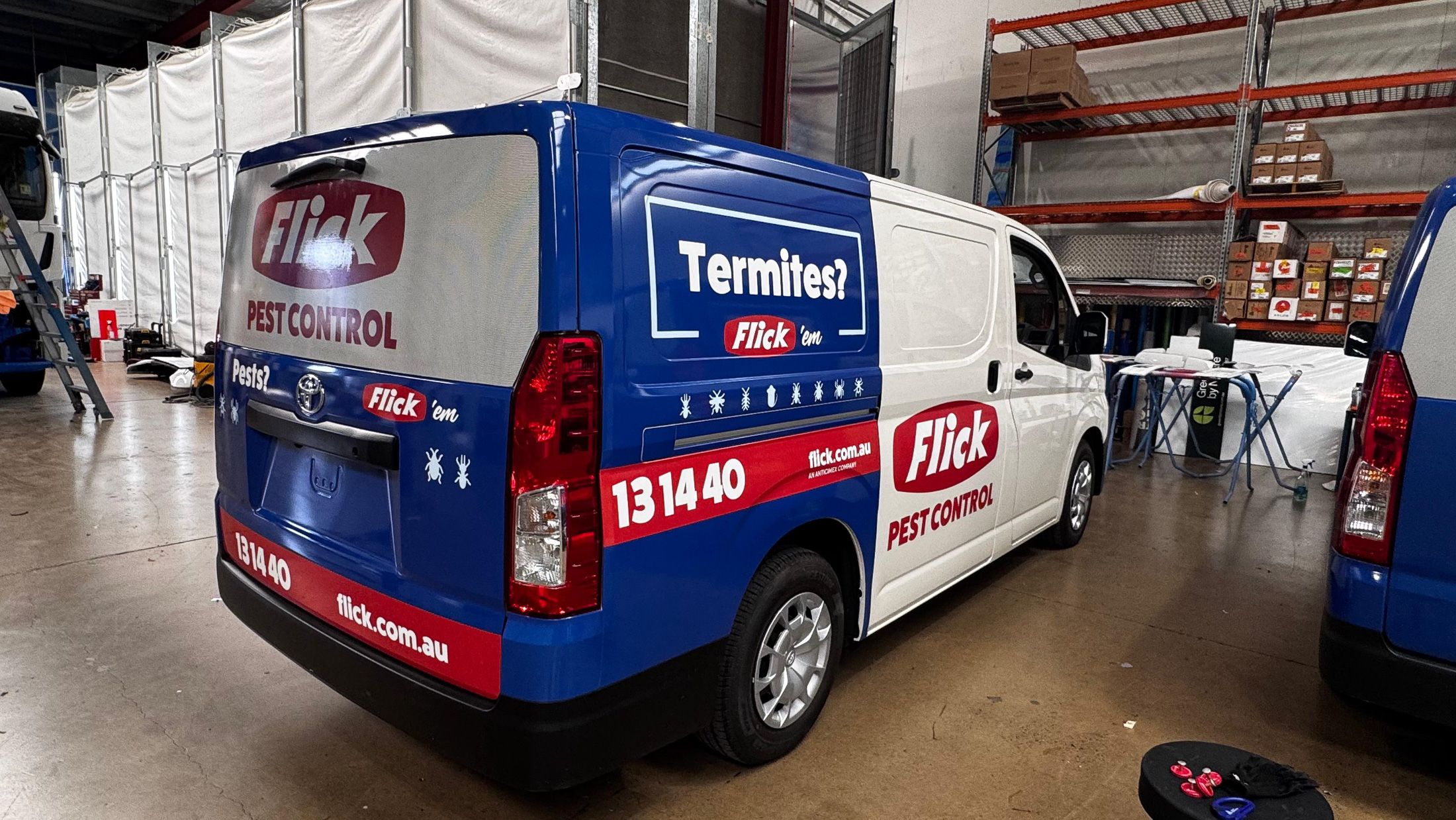 Flick pest control