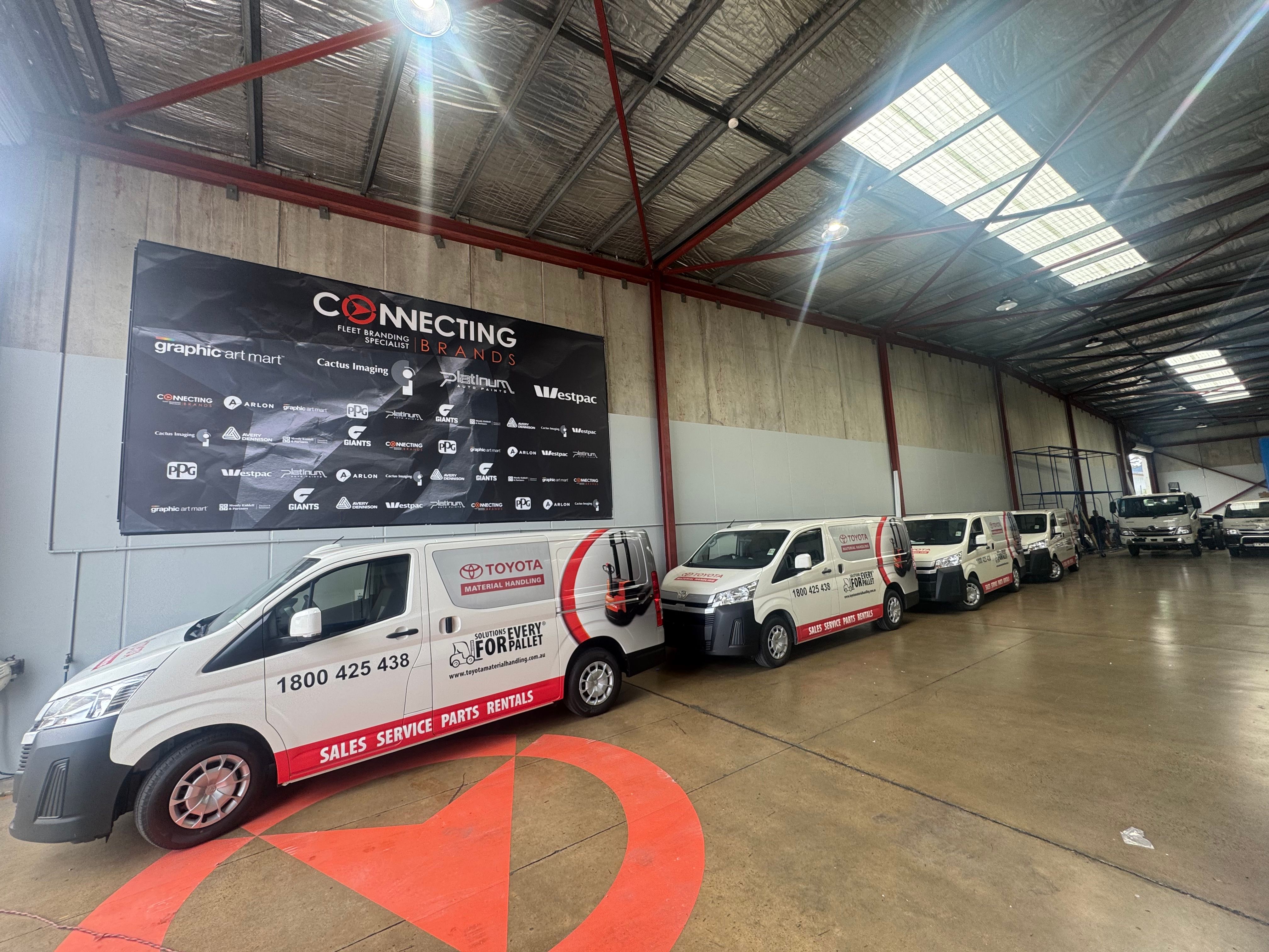 Toyota Fleet Wraps