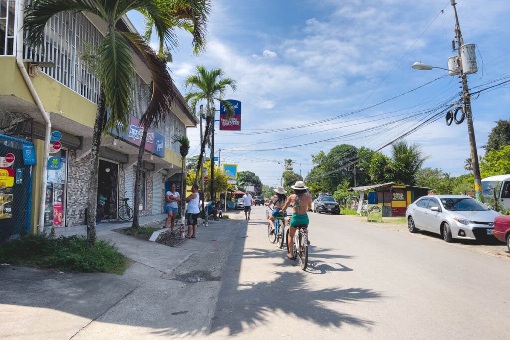 Evening walks and low-key social time in town
