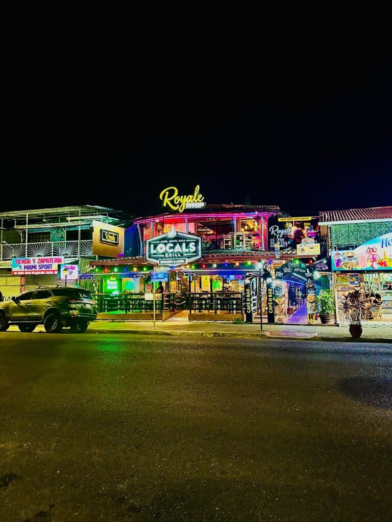 Nightlife Along Pastor Díaz Avenue