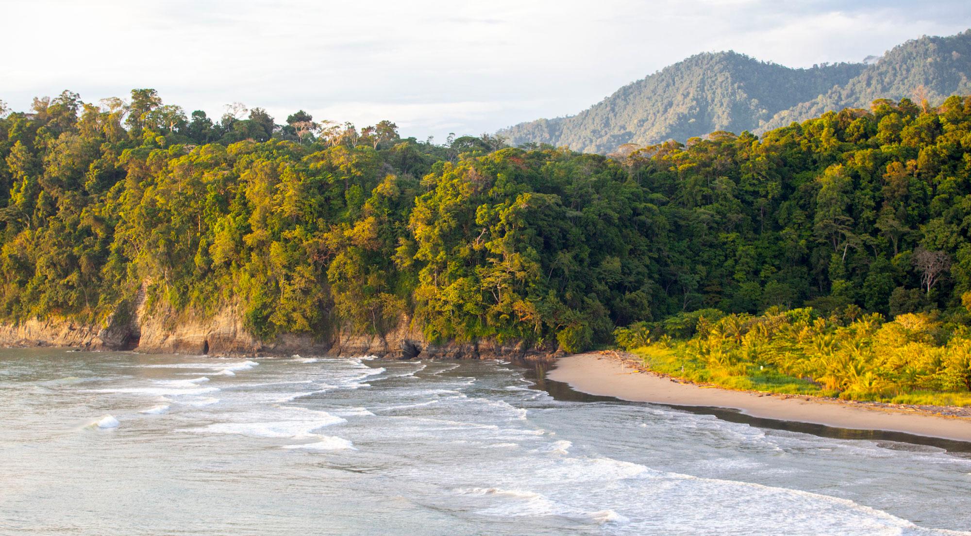 Coastline at Playa Tortuga near Ojochal, Costa Rica