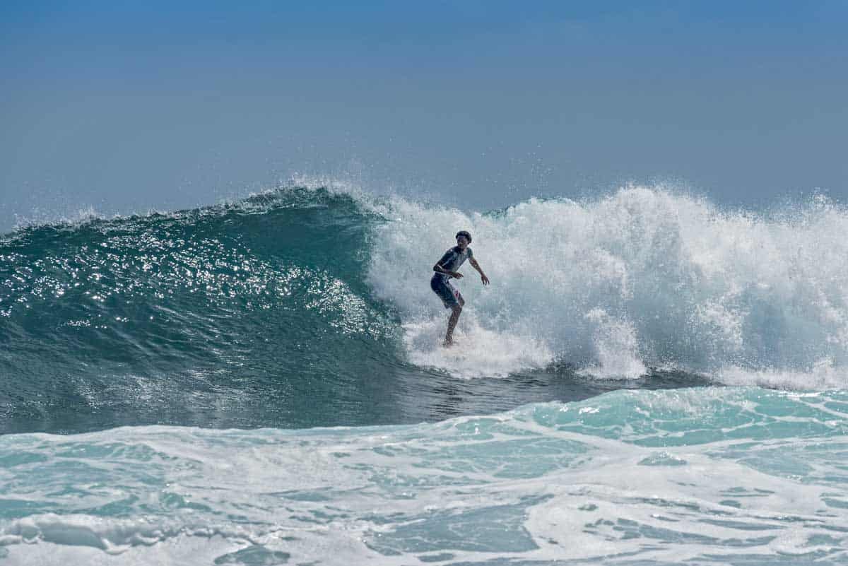 Surf sessions at Playa Cocles