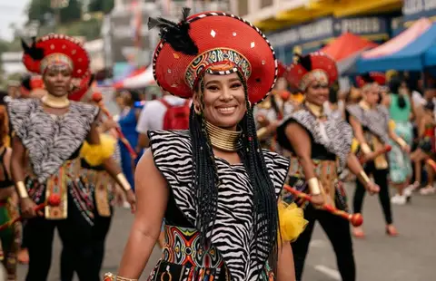 Cultural parade in Puerto Viejo, Costa Rica