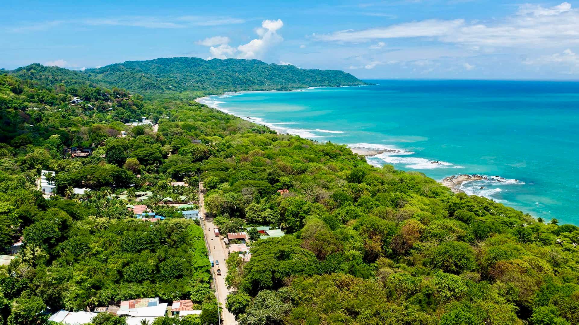 Coastline of Santa Teresa, Costa Rica