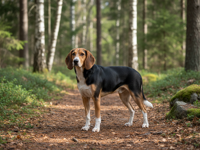 Photo d'un Chien Courant Finnois adulte