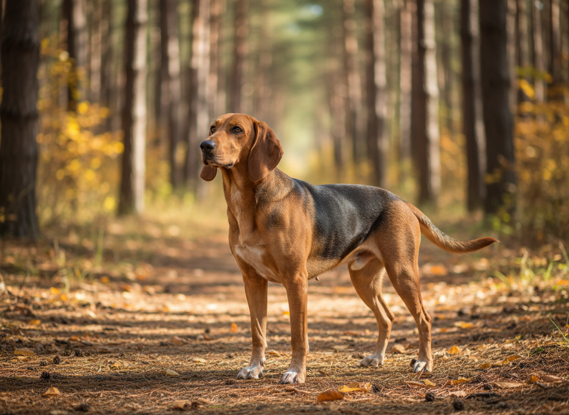 Photo d'un Chien Courant Serbe adulte