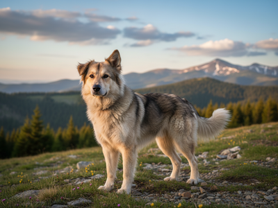 Photo d'un Chien de Berger Roumain des Carpathes adulte