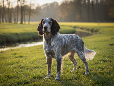 Photo d'un Épagneul Bleu de Picardie adulte