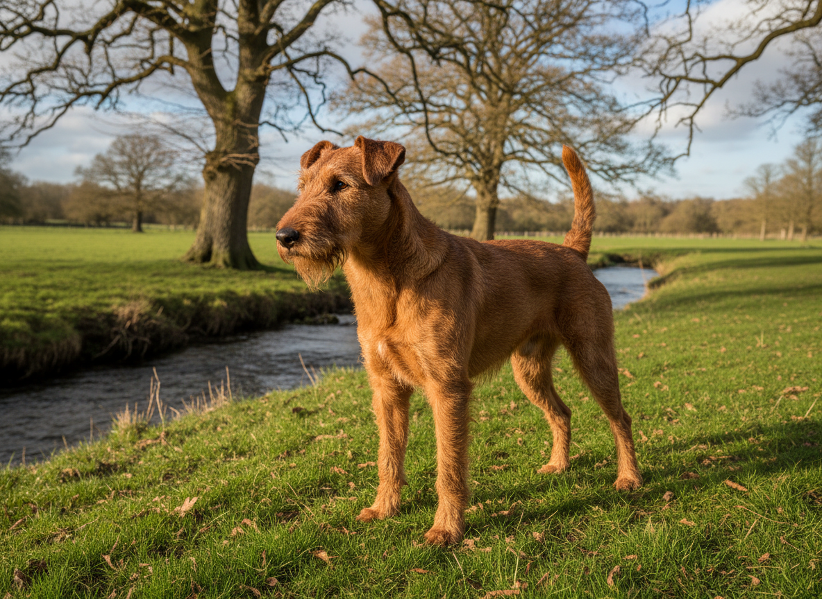 Photo d'un Irish Terrier adulte