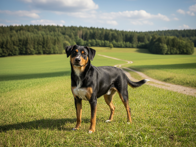 Photo d'un Bouvier de l'Entlebuch adulte