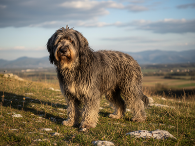 Photo d'un Berger Bergamasque adulte
