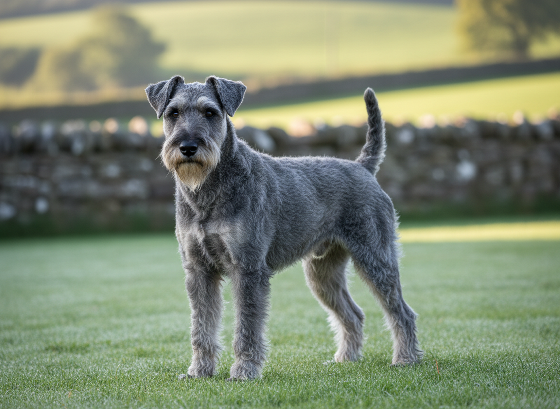 Photo d'un Kerry Blue Terrier adulte