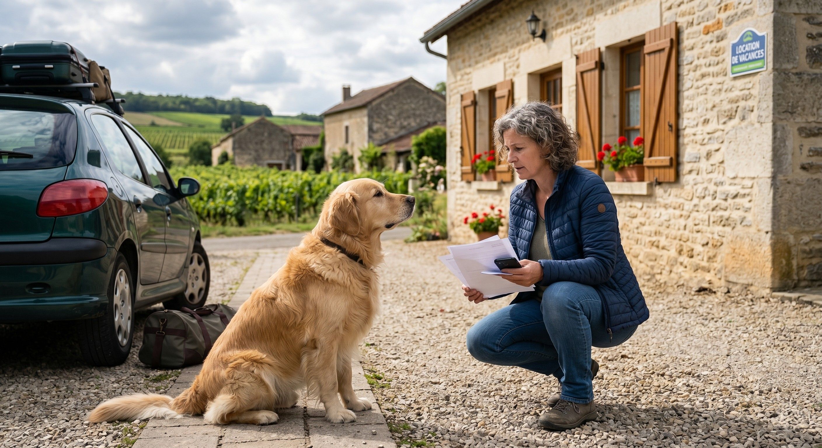 Chien refusé lors d'une location de vacances