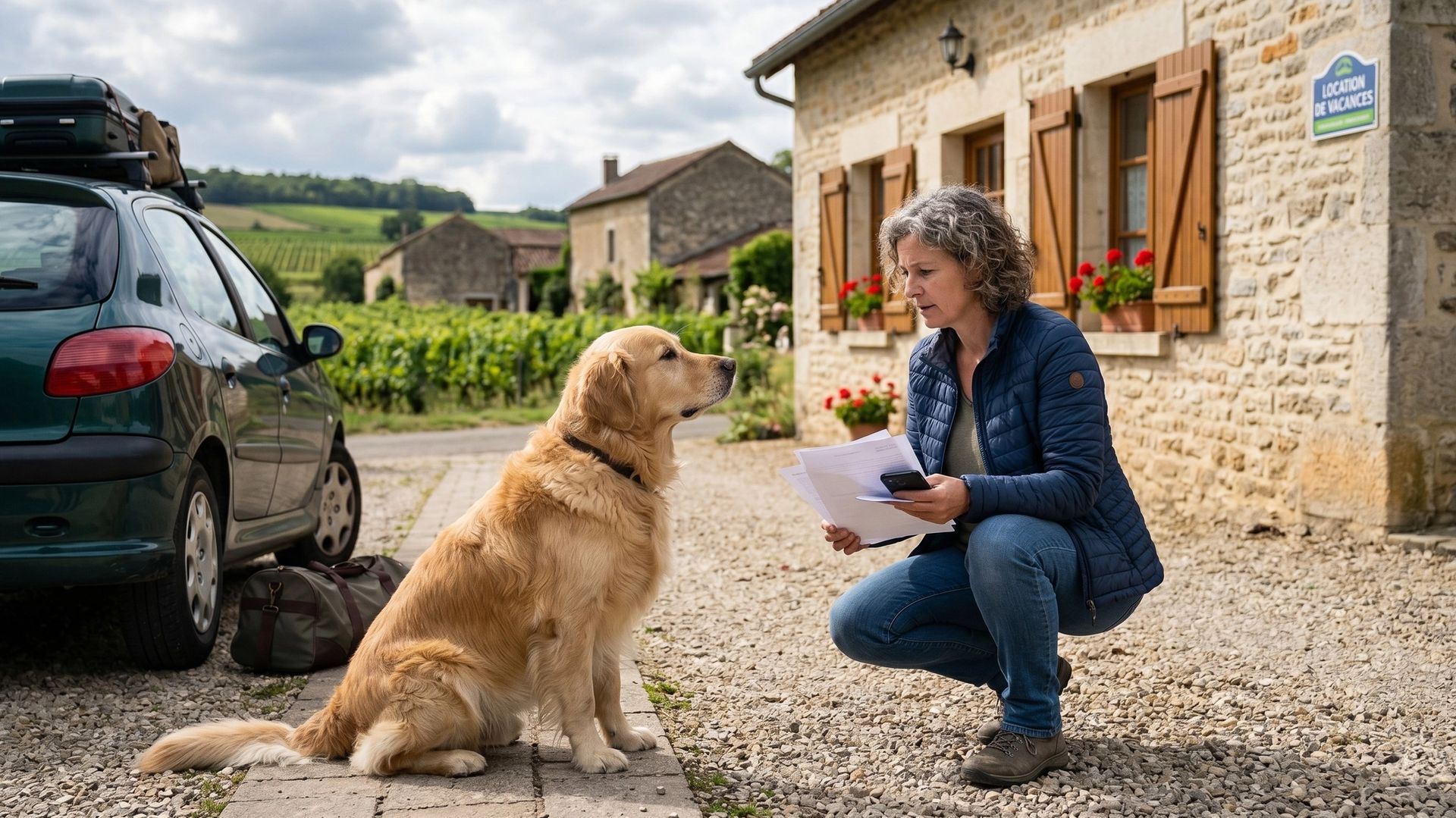 Chien refusé lors d'une location de vacances
