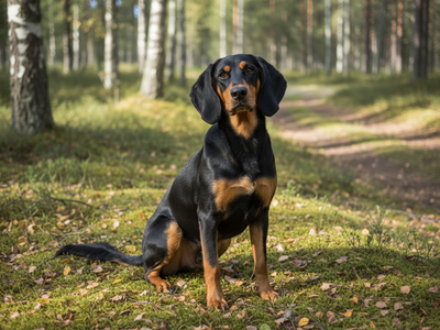Photo d'un Chien Courant du Småland adulte