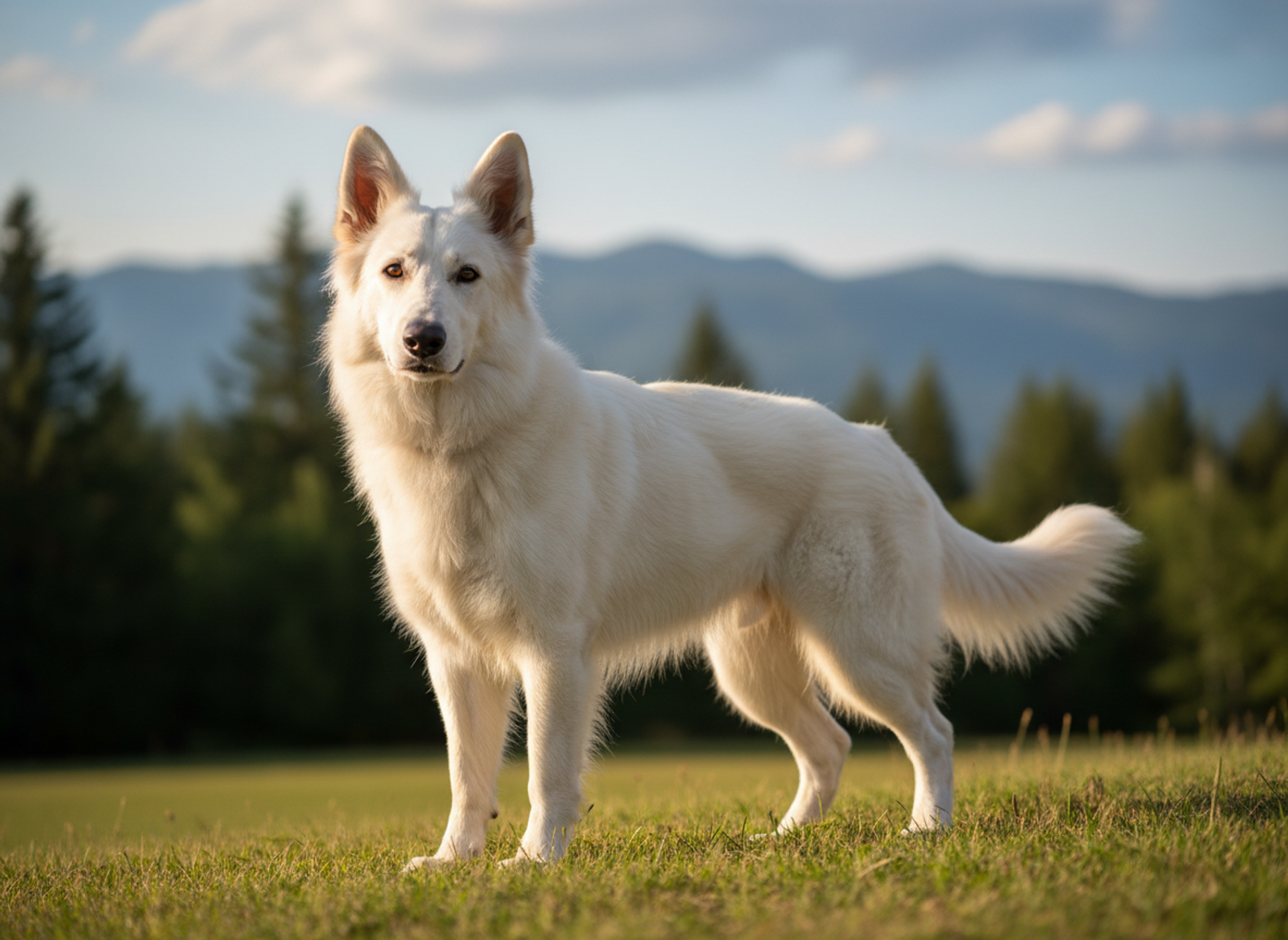 Photo d'un Berger Blanc Suisse adulte