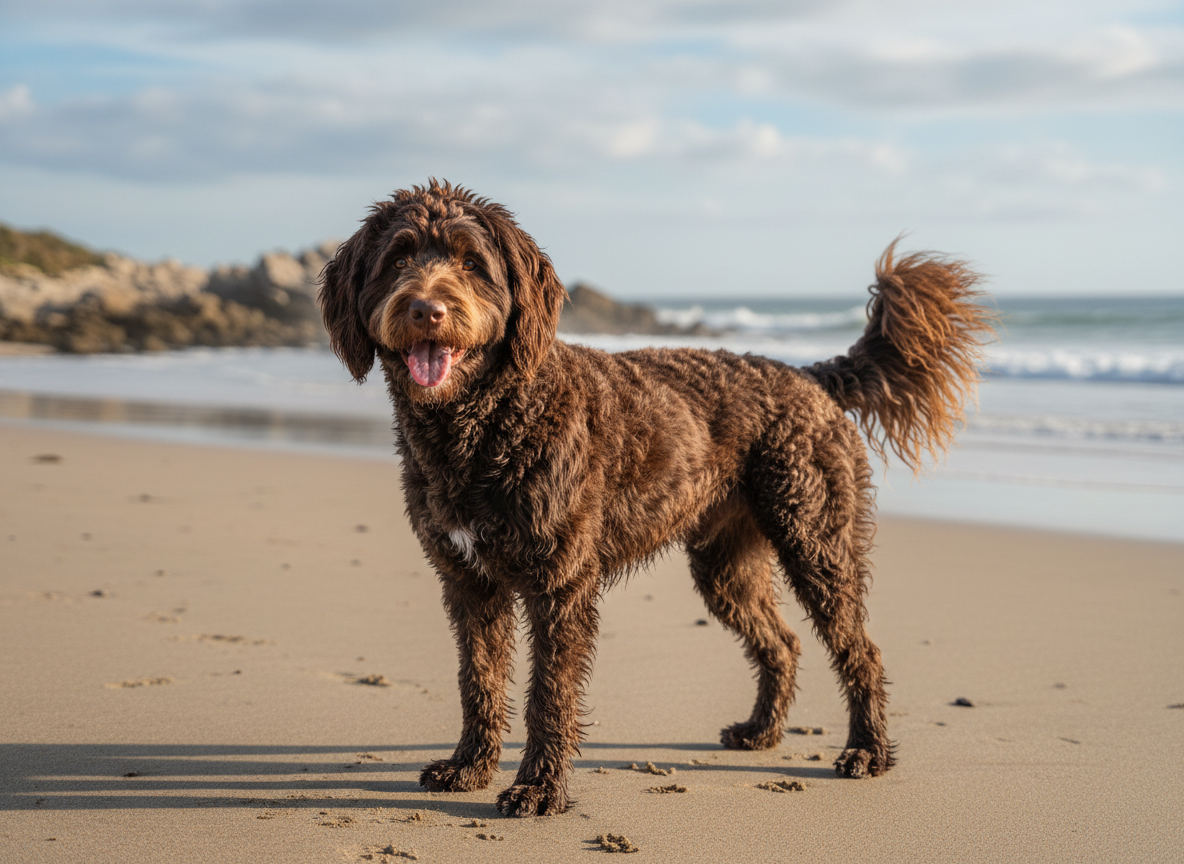 Photo d'un Chien d'Eau Portugais adulte