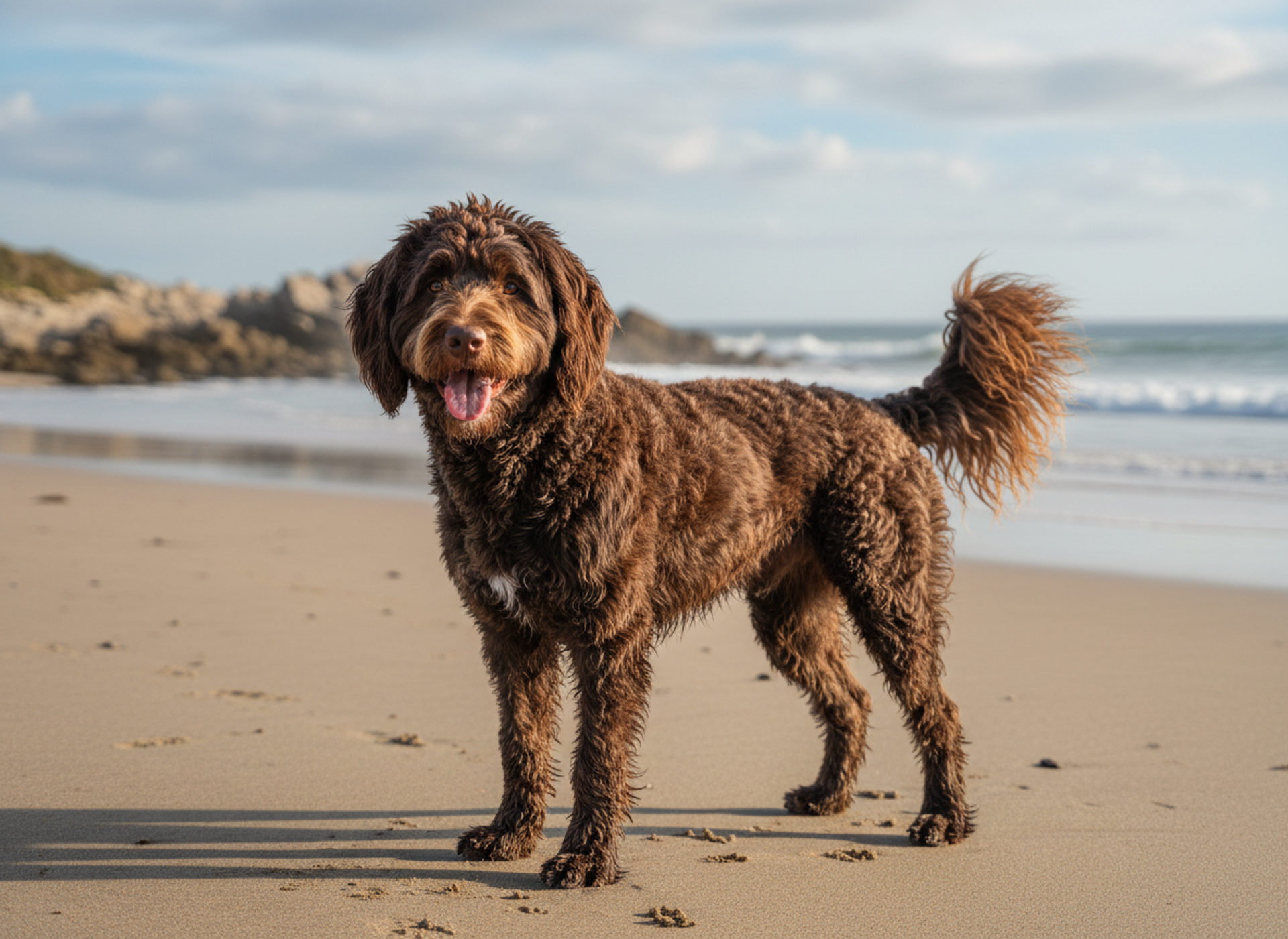 Photo d'un Chien d'Eau Portugais adulte