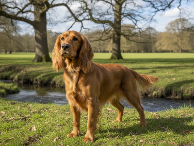Photo d'un Sussex Spaniel adulte
