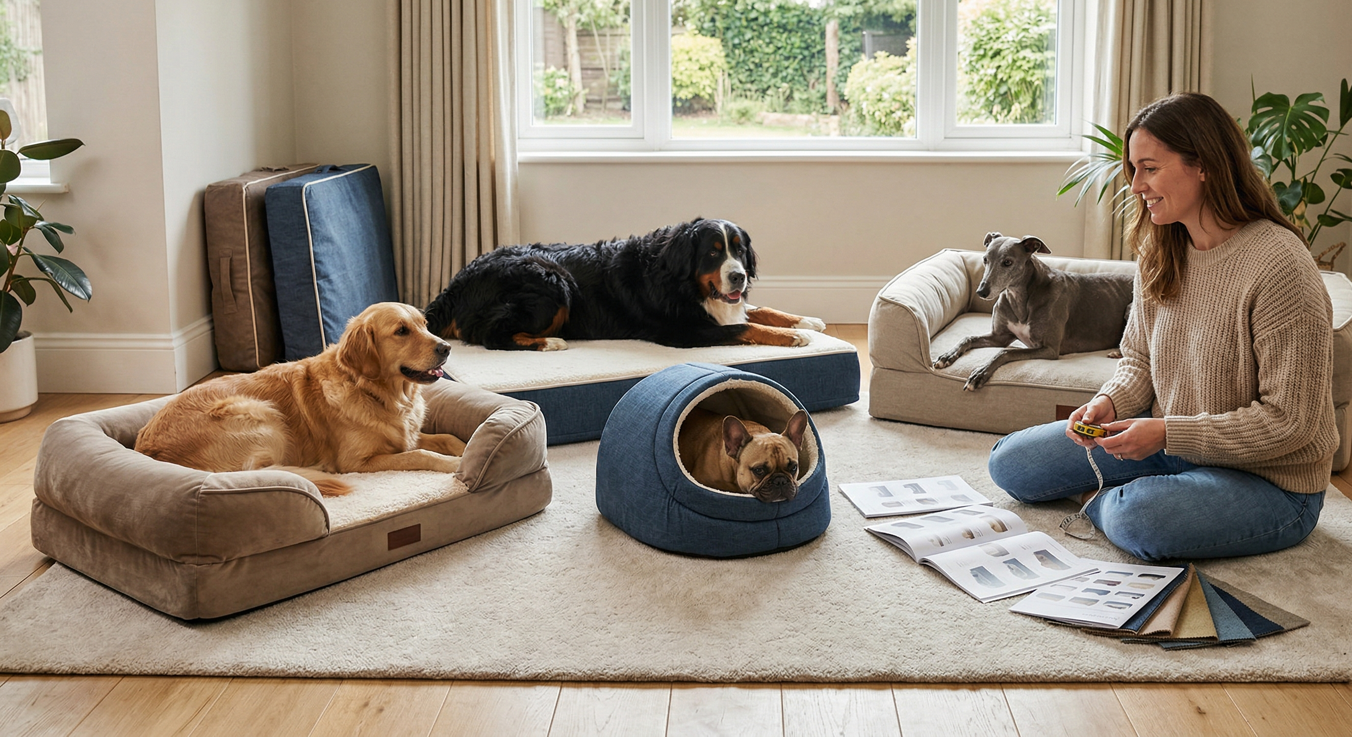 Tapis et lits chiens