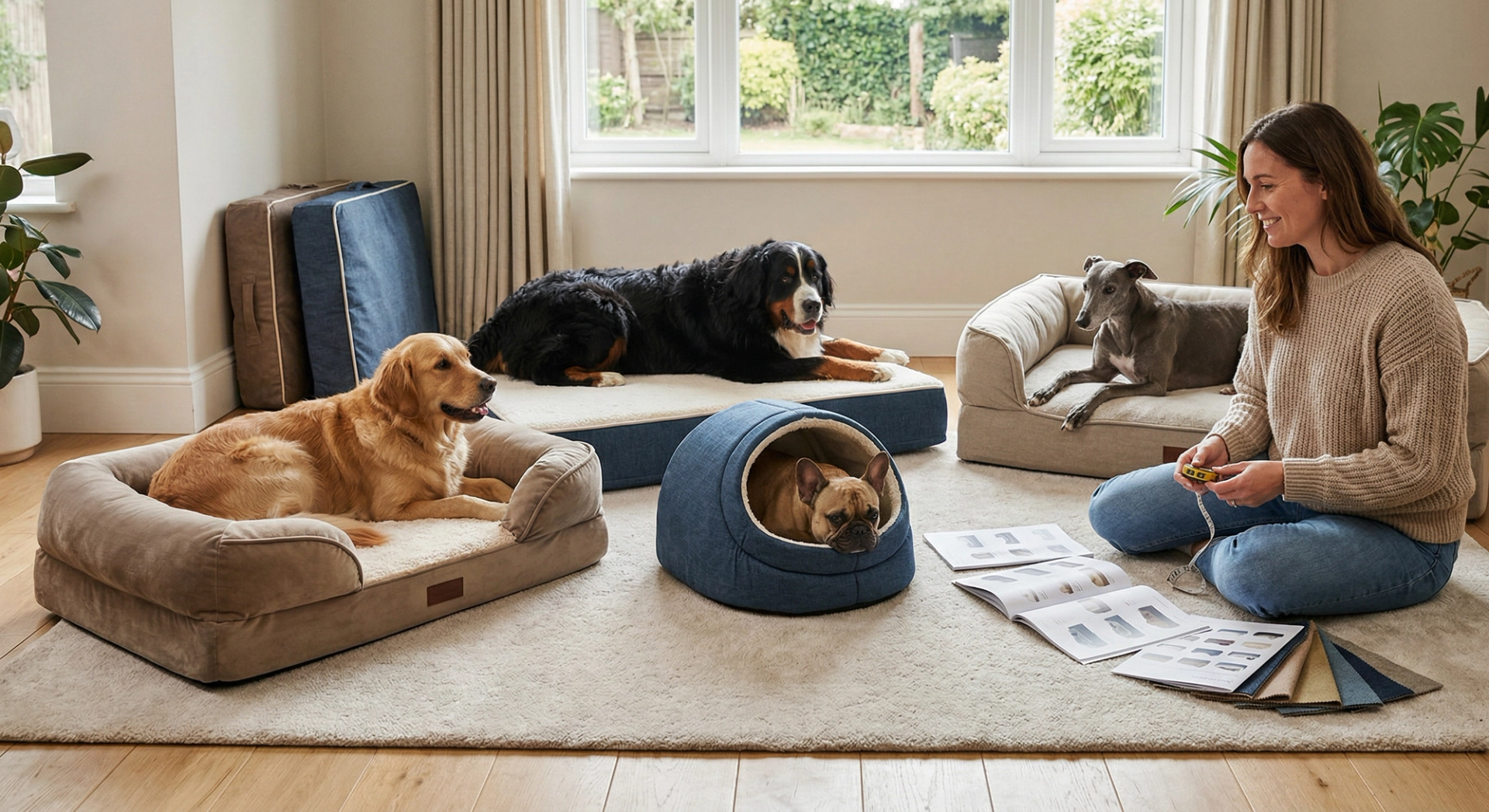 Tapis et lits chiens
