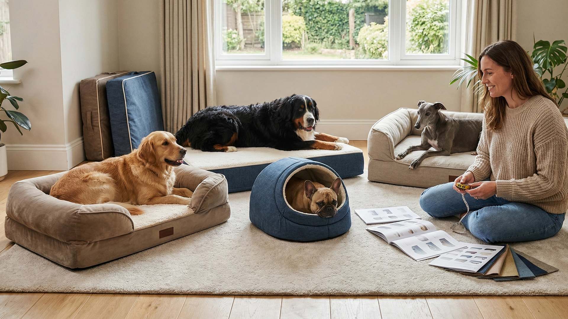 Tapis et lits chiens