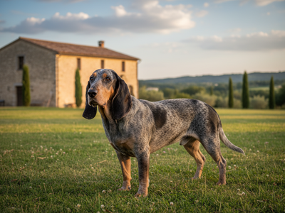 Photo d'un Basset Bleu de Gascogne adulte