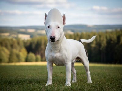 Photo d'un Bull Terrier adulte