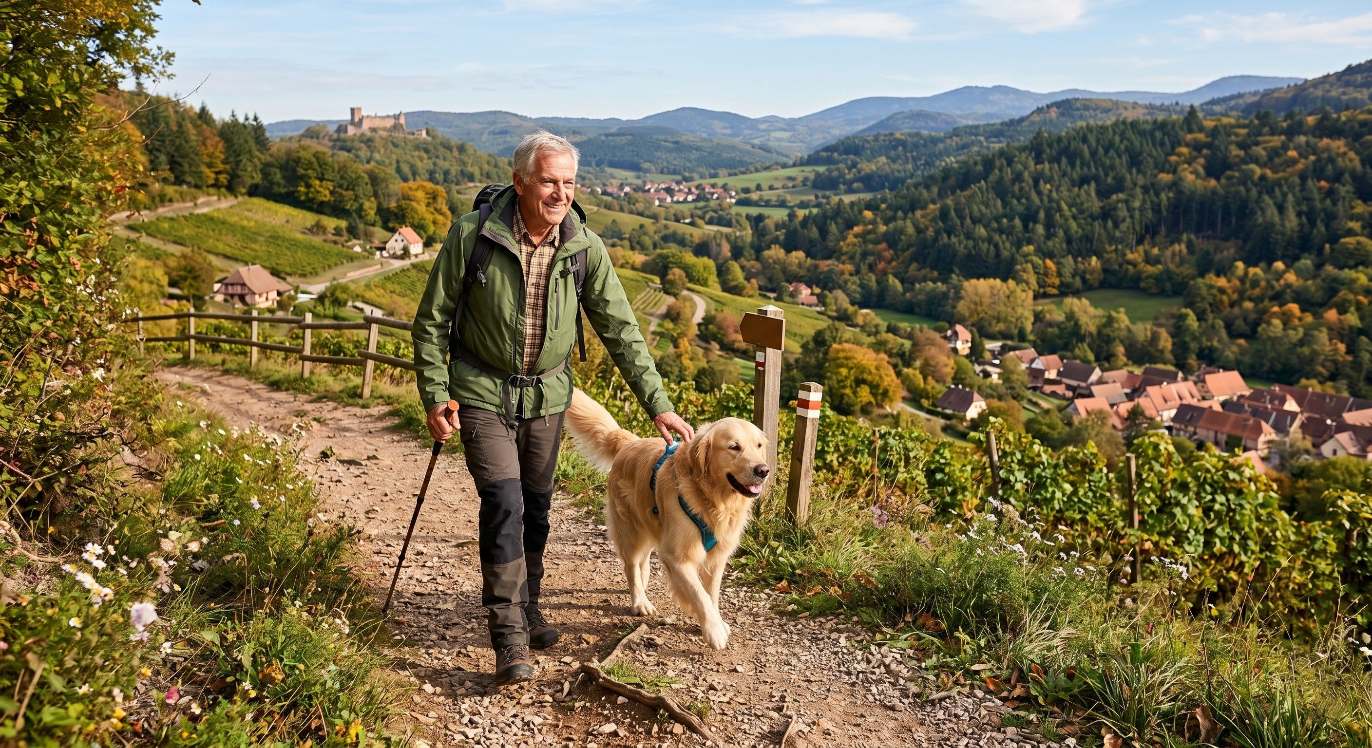 Vacances avec son chien en Alsace et Grand Est : guide dog-friendly