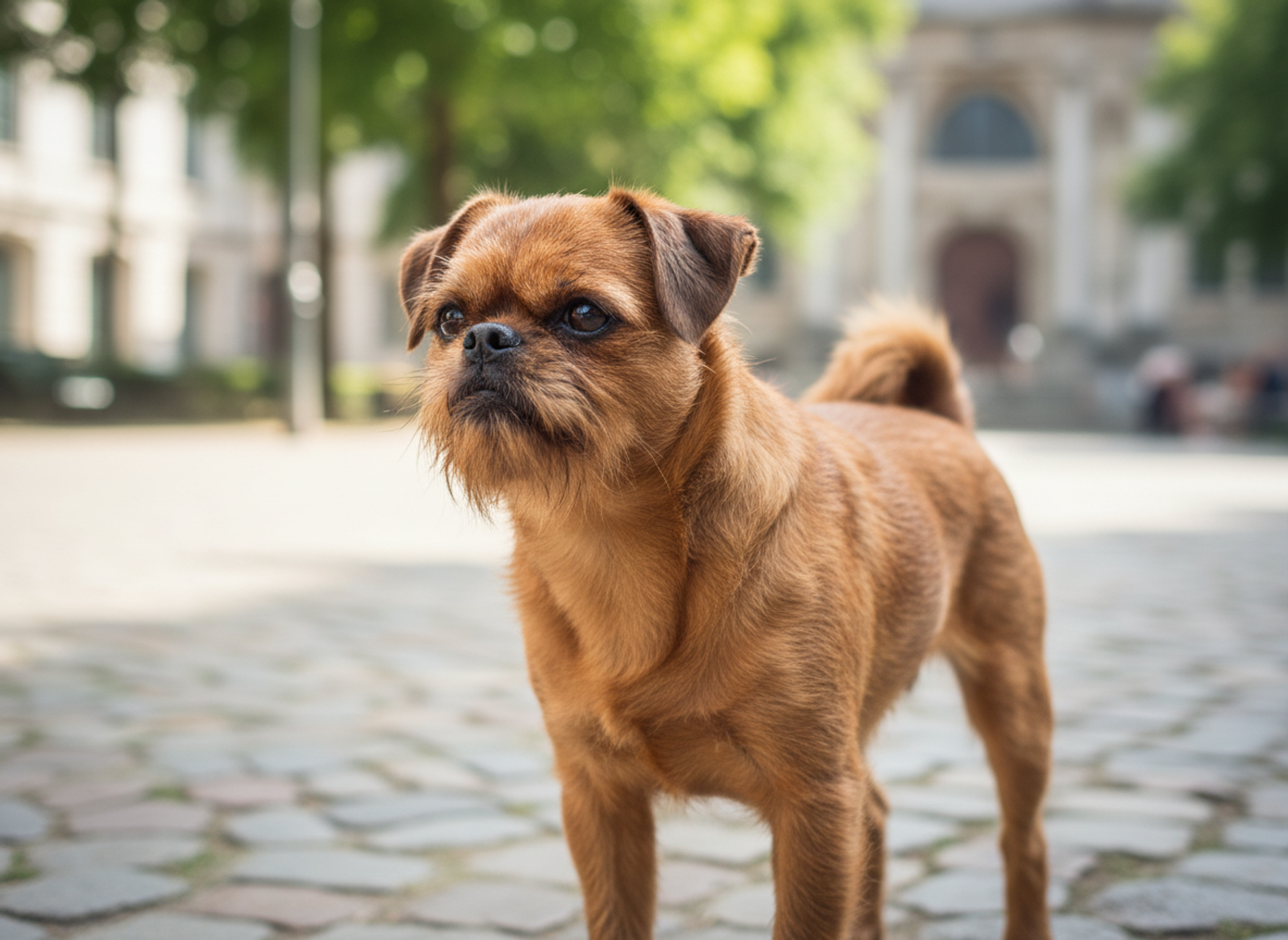 Photo d'un Griffon Bruxellois adulte