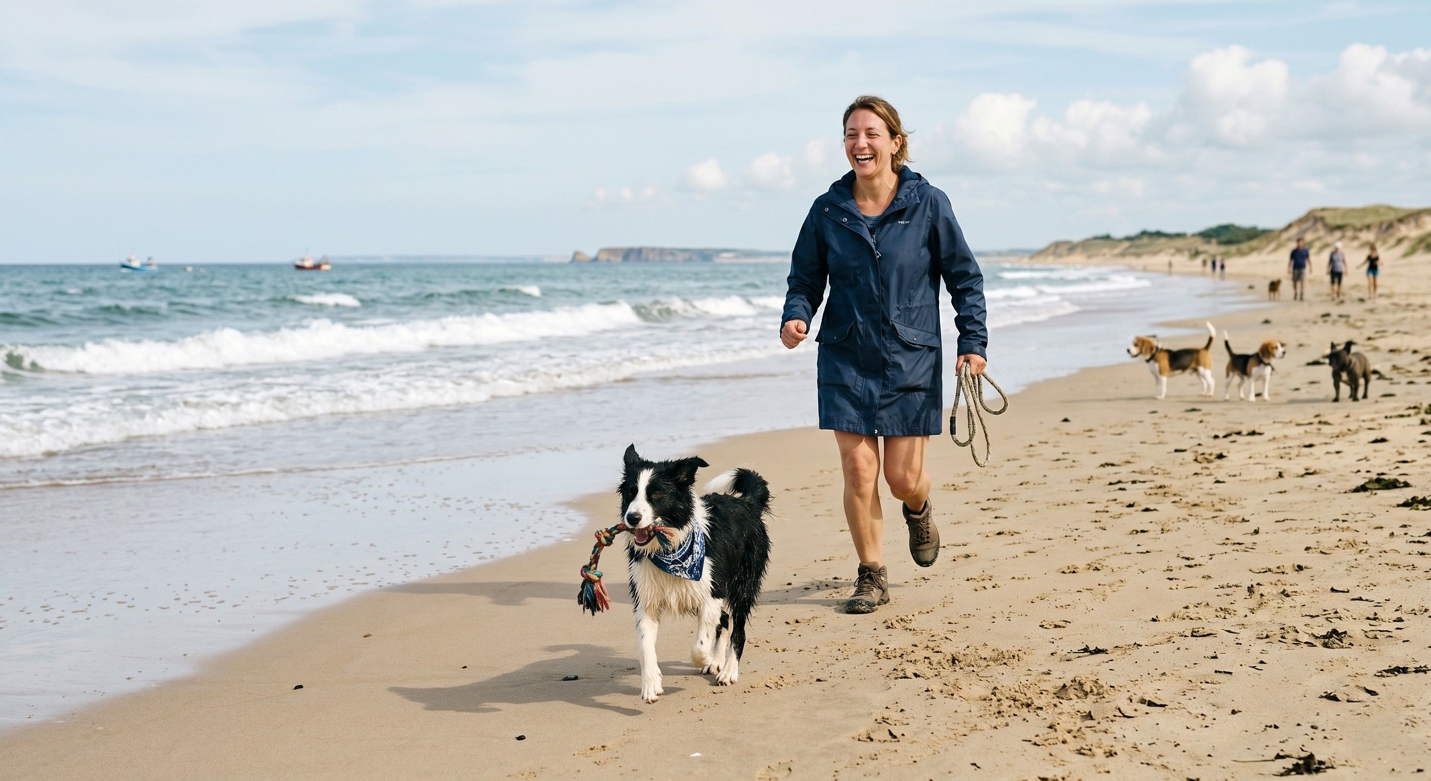 Plages autorisées aux chiens en Normandie : la liste complète 2026