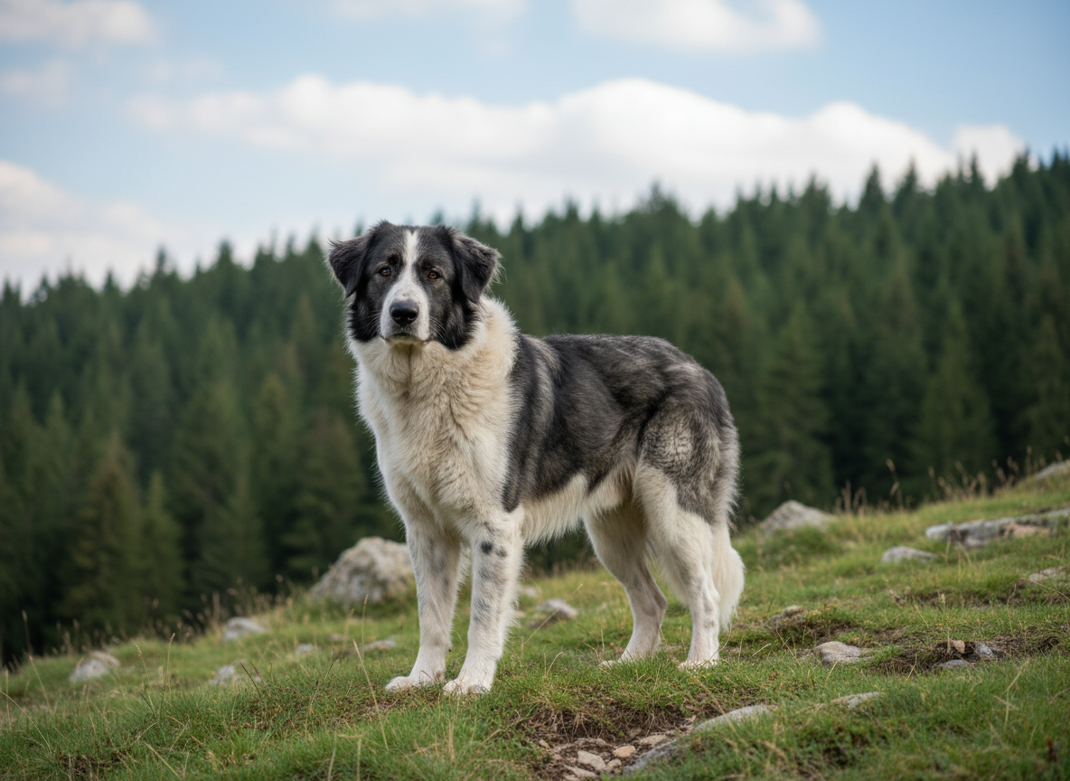 Photo d'un Chien de Berger Roumain de Bucovine adulte