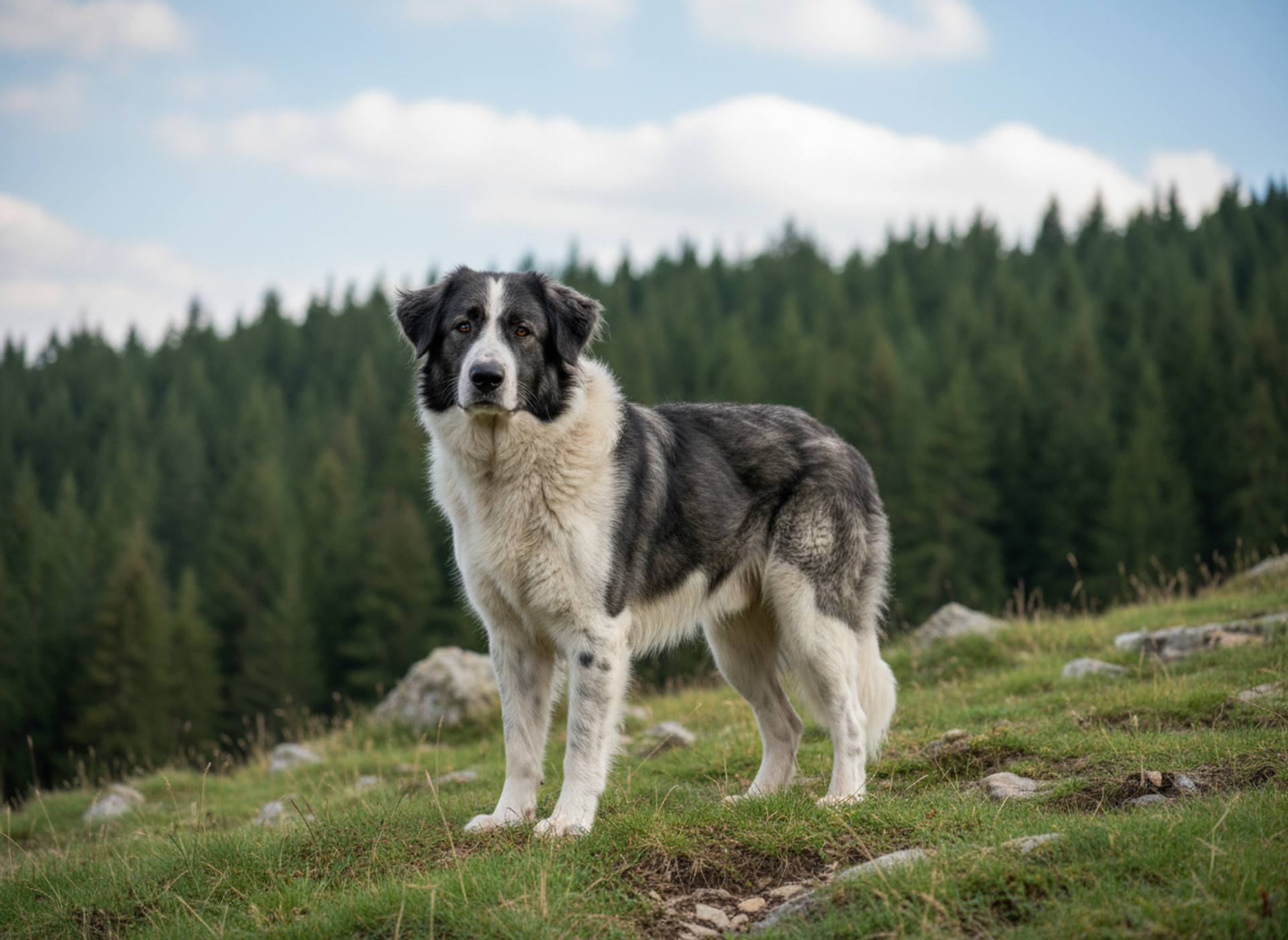 Photo d'un Chien de Berger Roumain de Bucovine adulte