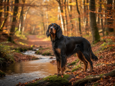 Photo d'un Setter Gordon adulte