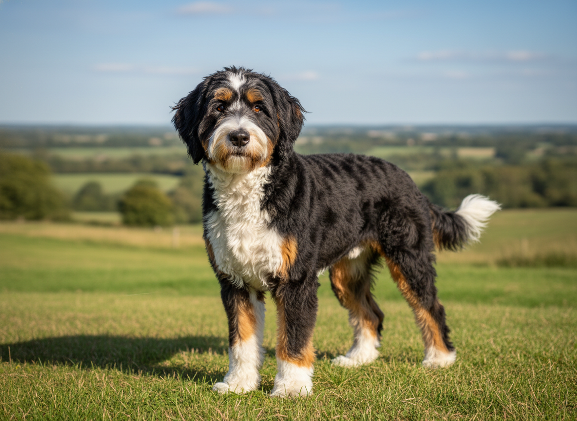 Photo d'un Bernedoodle adulte
