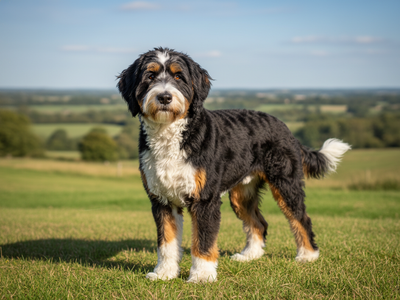 Photo d'un Bernedoodle adulte