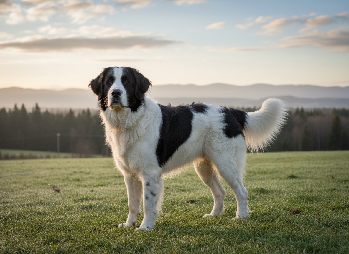Photo d'un Landseer adulte