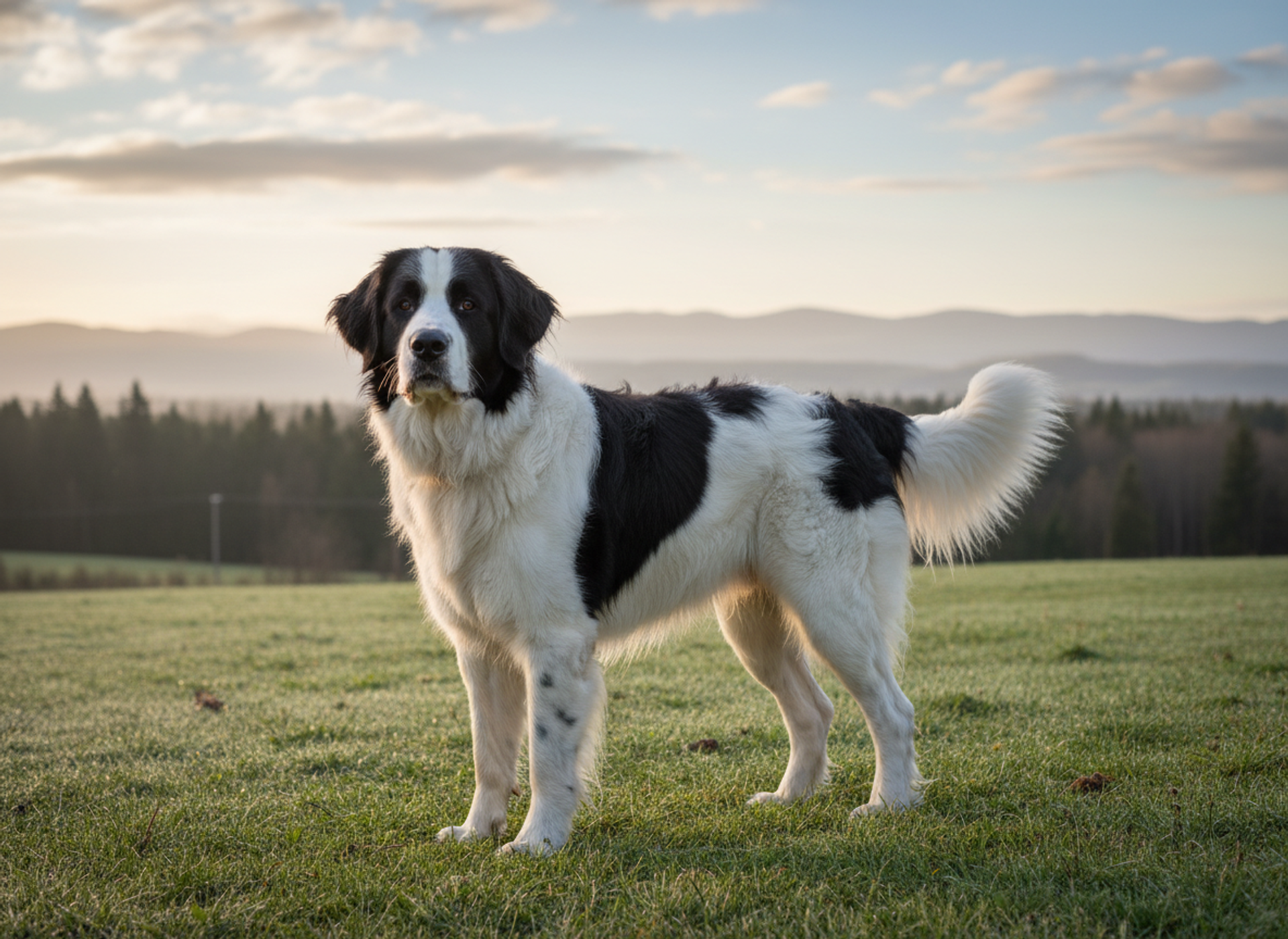 Photo d'un Landseer adulte