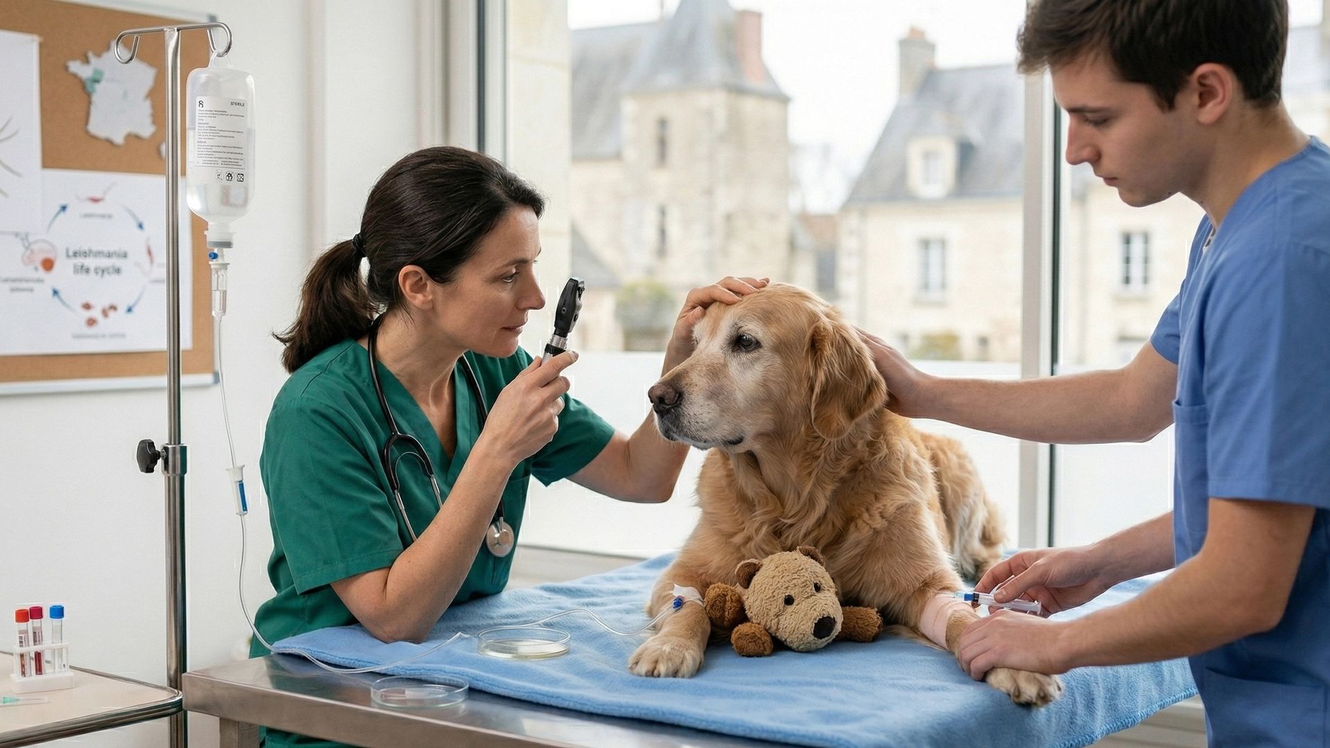 chien docteur leishmaniose