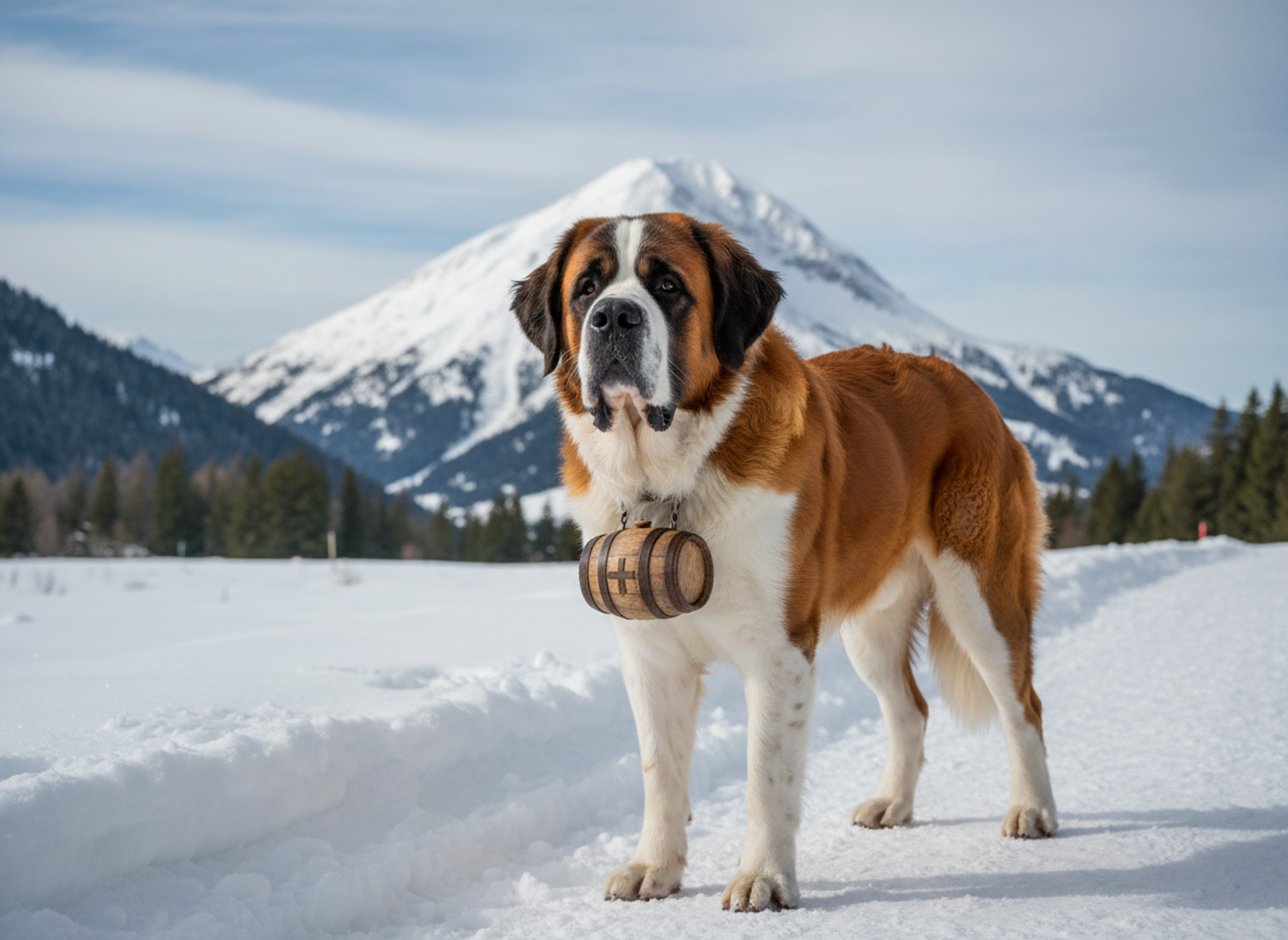 Photo d'un Saint-Bernard adulte