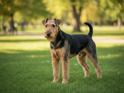 Photo d'un Airedale Terrier adulte