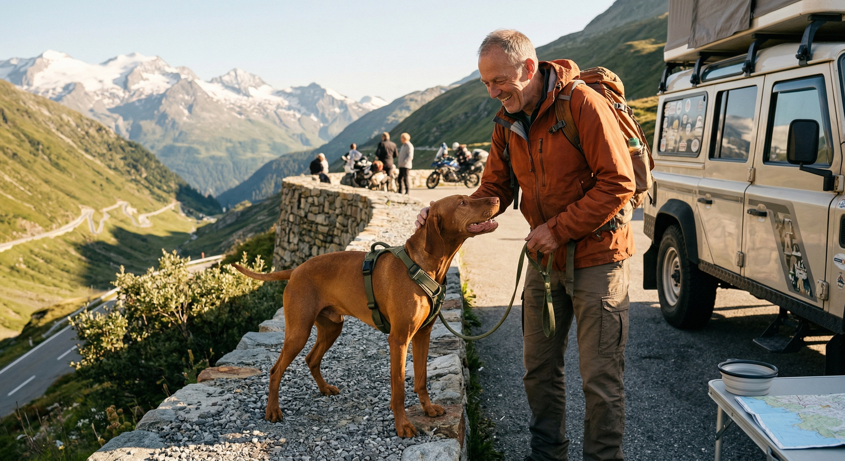 Chiens en voyage